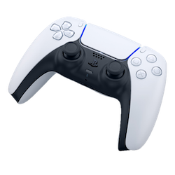 A PS5 DualSense controller